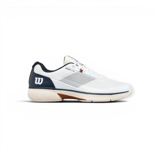 Wilson Tennisschuhe Rush Lite 5.0 CLC Allcourt weiss/navyblau Herren