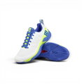 Wilson Tennisschuhe Rush Pro 4.5 Allcourt (Stabilität) 2025 weiss/blau/lime Herren