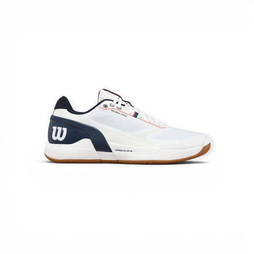 Wilson Tennisschuhe Rush Pro 5 CLC Allcourt (Stabilität) 2026 weiss/navyblau Herren