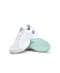 Wilson Tennisschuhe Rush Pro L Allcourt 2026 weiss/hellblau Kinder