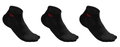 Wilson Tennissocken Quarter schwarz Herren - 3 Paar
