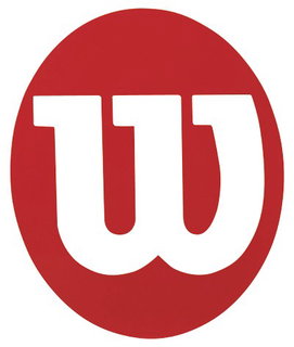 Wilson Logo Template for Tennis Strings/Tennis Rackets - 1 Piece