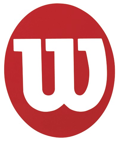 Wilson Logo Template for Tennis Strings/Tennis Rackets - 1 Piece