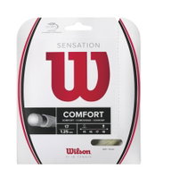 Wilson Sznur tenisowy Sensation (Ochrona ramion + Kontrola) naturalny 12m Zestaw