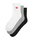 Wilson Tennissocken Quarter Logo weiss/grau/schwarz Herren - 3 Paar