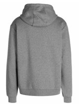 Wilson Training Jacket Fundamentals Cotton Zip with Hood (Cotton) grey Men's