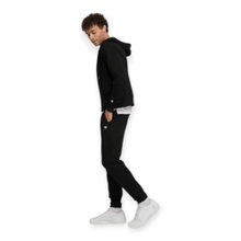 Wilson Training Jacket Team Zip Hoodie (with hood, cotton) black men's