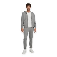 Wilson Training Jacket Team Zip Hoodie (with hood, cotton) grey men's
