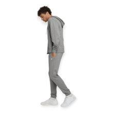 Wilson Training Jacket Team Zip Hoodie (with hood, cotton) grey men's