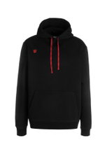 Wilson Fundamentals Cotton Hoodie with Hood (Cotton) black Men's