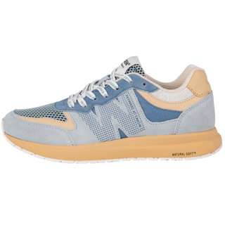 Woden Sneaker Rigmor Open Mesh (Veloursleder) hellblau/gelbraun Damen