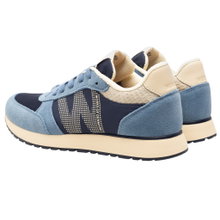 Woden Sneaker Ronja (Leather/Textile) denim blue Ladies