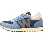Woden Sneaker Ronja (Leder/Textil) denimblau Damen