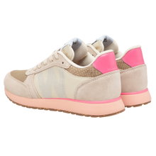 Woden Sneaker Ronja (Leather/Textile) beige/pink Ladies