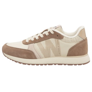 Woden Sneaker Ronja (Leder/Textil) beige/braun Damen