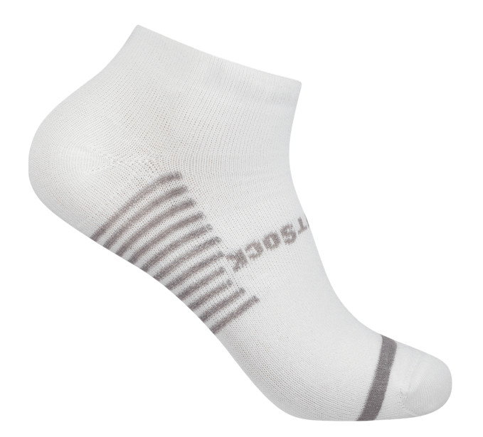 Wrightsock Sportsocken Sneaker Coolmesh II (dünn, atmungsaktiv, bequem) weiss - 1 Paar