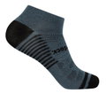 Wrightsock Sports Socks Sneaker Coolmesh II (thin, breathable, comfortable) grey/black - 1 pair