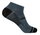 Wrightsock Sportsocken Sneaker Coolmesh II (dünn, atmungsaktiv, bequem) grau/schwarz - 1 Paar