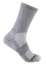 Skarpety Wrightsock Wandersocke Crew Escape (dodatkowe wzmocnienie frotte, średniej grubości) jasnoszare - 1 para