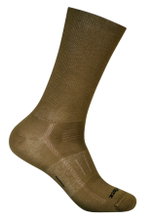 Wrightsock Wandersocke Endurance Crew Plus (wadenhoch, Anti-Blasen-Socke) coyotebraun - 1 Paar