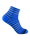 Wrightsock Sportsocken Quarter Coolmesh II (dünn, atmungsaktiv, bequem) blau/schwarz/weiss - 1 Paar
