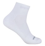 Wrightsock Sportsocken Quarter Endurance (knöchelhoch, Anti-Blasen-Socke) weiss - 1 Paar