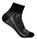 Wrightsock Sportsocken Quarter Endurance (knöchelhoch, Anti-Blasen-Socke) schwarz/grau - 1 Paar