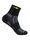 Wrightsock Sportsocke Quarter Stride (knöchelhoch, mitteldick, Anti-Blasen-Socke) schwarz/pilgerpfeil - 1 Paar