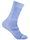 Wrightsock Sportsocken Crew Coolmesh II (dünn, atmungsaktiv, bequem) hellblau - 1 Paar