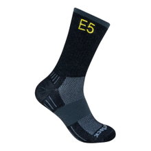 Wrightsock Wander Sock Crew Escape E5 (extra terry cushioning, medium thickness) dark grey 1 pair