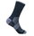 Wrightsock Wandersocke Crew Merino Escape (extra Frottee-Polsterung, mitteldick) grau/smokeblau - 1 Paar