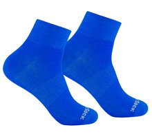 Wrightsock Skarpetki sportowe Quarter Coolmesh II (cienkie, oddychające, wygodne) niebieskie - 1 para