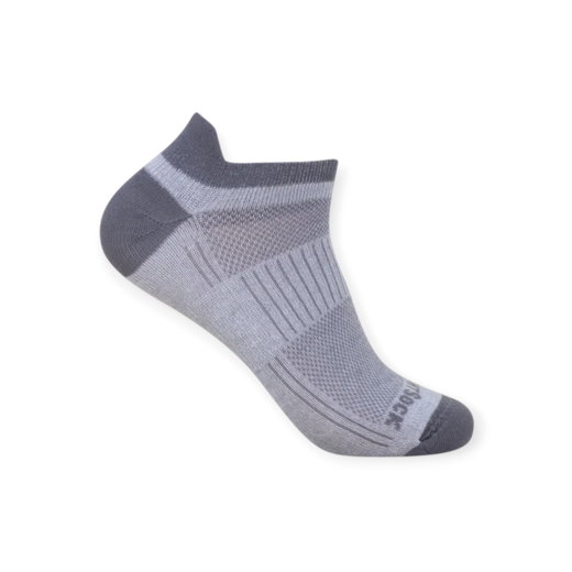 Wrightsock Sportsocken Sneaker Coolmesh II (mit Stabilisierungsfunktion) titaniumgrau - 1 Paar