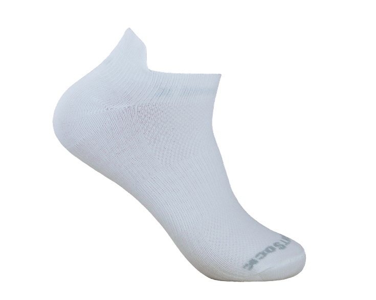 Wrightsock Sportsocken Sneaker Coolmesh II (mit Stabilisierungsfunktion) weiss - 1 Paar