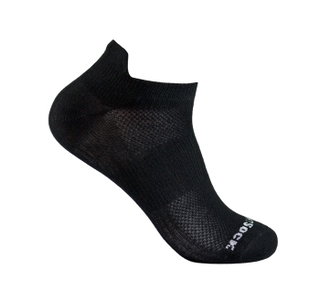 Wrightsock Sportsocken Sneaker Coolmesh II (mit Stabilisierungsfunktion) schwarz - 1 Paar