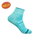 Wrightsock Sportsocken Quarter Coolmesh II (dünn, atmungsaktiv, bequem) türkisblau - 1 Paar
