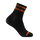 Wrightsock Sportsocken Quarter Plus Coolmesh II Motivsocken (atmungsaktiv, bequem) schwarz - 1 Paar