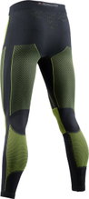 X-Bionic Funktionshose Pant Energy Accumulator 4.0 lang Unterwäsche charcoal/gelb Herren