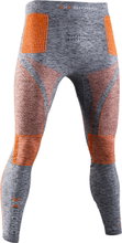 X-Bionic Funktionshose Energy Accumulator 4.0 Melange Pant Lang (Wintersport) grau/orange Herren