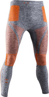 X-Bionic Functional Pants Energy Accumulator 4.0 Melange Pant Long (Winter Sports) grey/orange Men