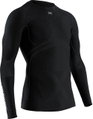 X-Bionic Funktions-Langarmshirt Rundhals Energy Accumulator 4.0 Unterwäsche schwarz/schwarz Herren