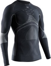 X-Bionic Funktions-Langarmshirt Rundhals Energy Accumulator 4.0 Unterwäsche charcoal/grau Herren