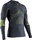 X-Bionic Funktions-Langarmshirt Rundhals Energy Accumulator 4.0 Unterwäsche charcoal/gelb Herren