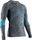 X-Bionic Energy Accumulator 4.0 Langarmshirt Rundhals Melange dunkelgrau Herren