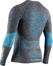 X-Bionic Energy Accumulator 4.0 Langarmshirt Rundhals Melange dunkelgrau Herren