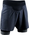 X-Bionic Spodenki do biegania Short Running Effektor 4D Streamlite (wbudowana wewnętrzna bielizna) krótkie czarne męskie