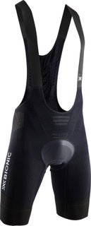 X-Bionic Spodenki rowerowe Bike Effektor 4.0 BIB Short Padded czarny/biały męskie