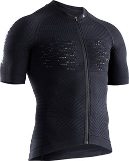 X-Bionic Fahrradshirt Bike Effektor 4.0 Full-Zip Kurzarm schwarz Herren