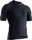 X-Bionic Cycling Shirt Bike Effektor 4.0 Full-Zip Short Sleeve Black Men