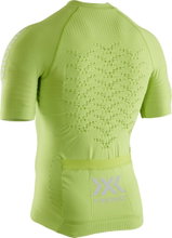 X-Bionic Fahrradshirt Bike Effektor 4.0 Full-Zip Kurzarm lime Herren